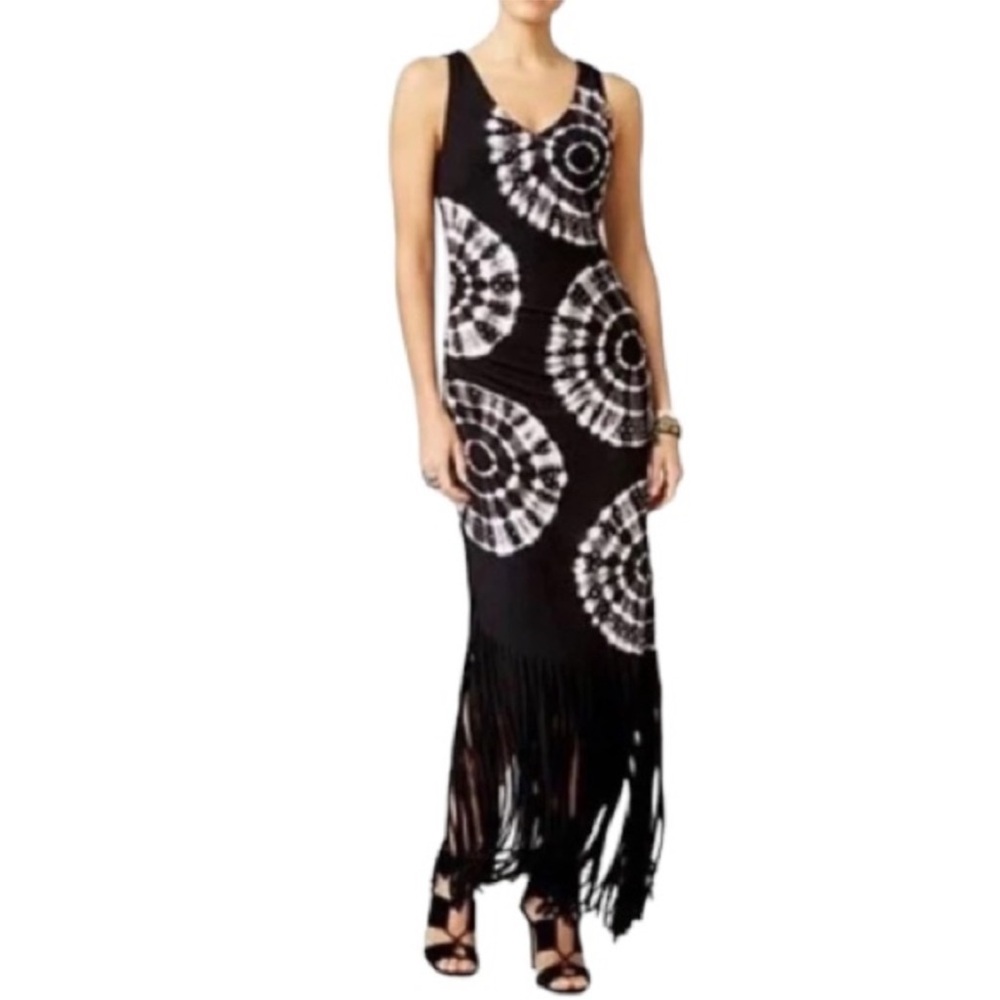 I.N.C Tie-Dye Maxi Dress